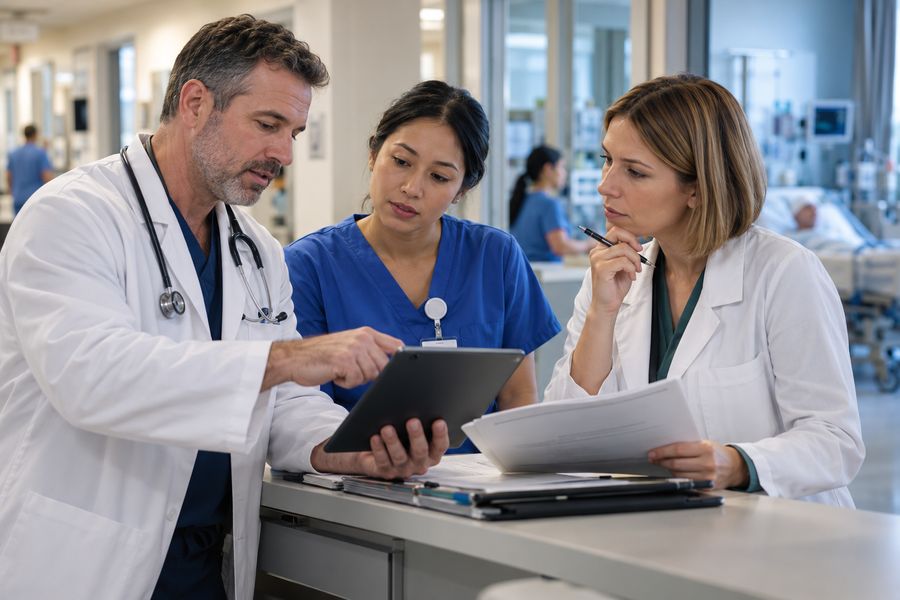 human-ai-clinical-team-review